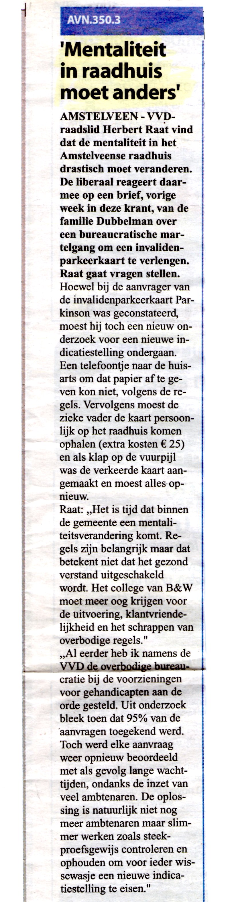 2008-5-9 Amstelveens Nieuwsblad-Invalide met Parkinson ondergaat een bureaucratische martelgang (2)
