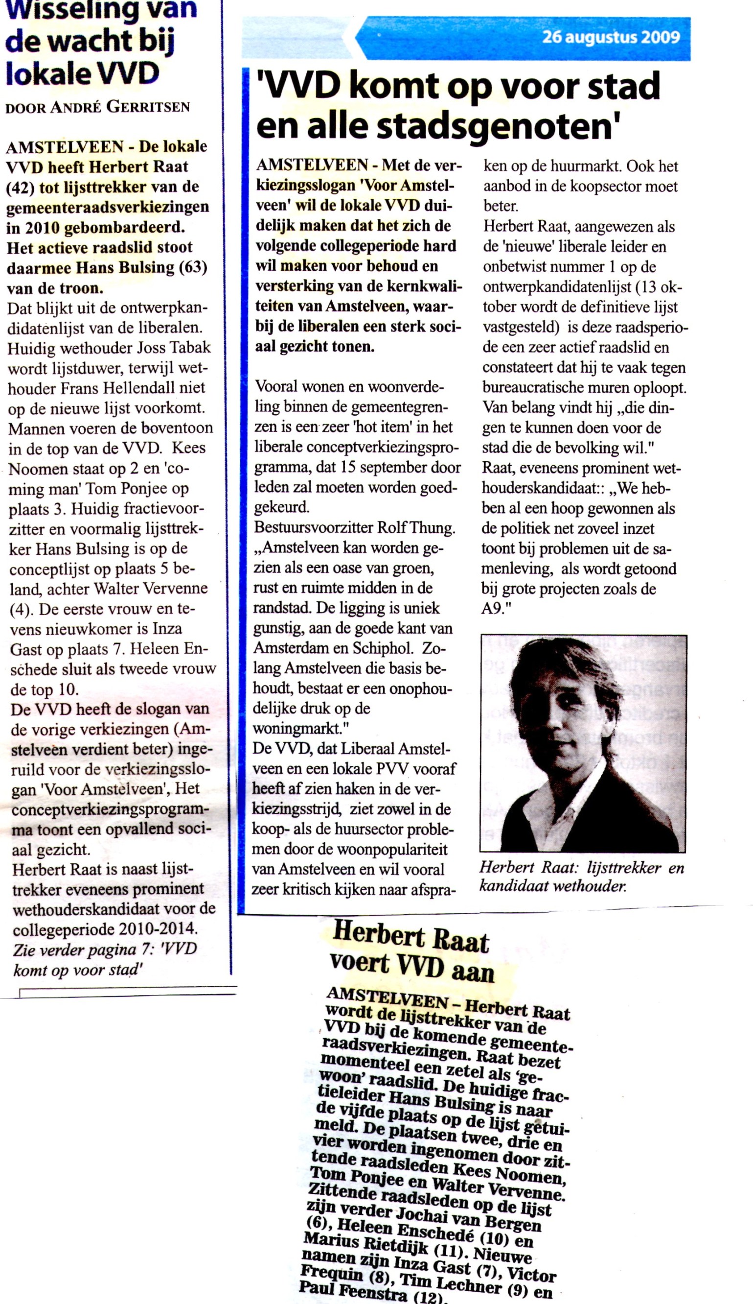 2009-26-8 Lijsttrekker voor de VVD-Amstelveens Nieuwsblad en Weekblad (2)