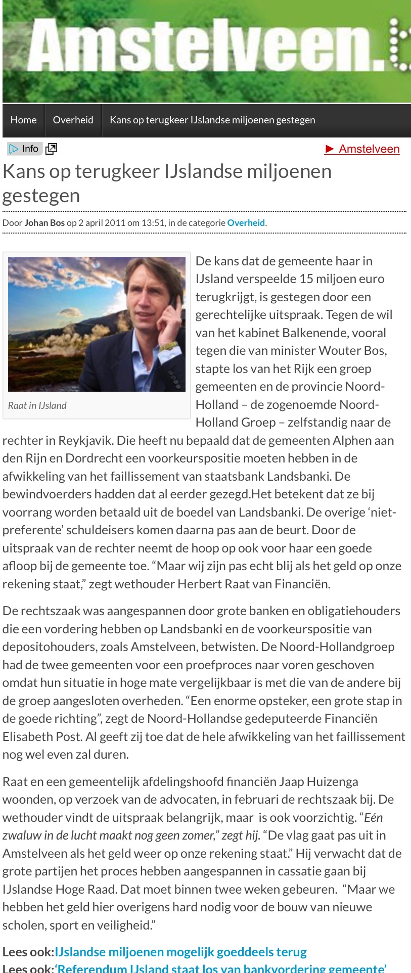 2 april 2015 AmstelveenBlog.nl-Landsbanki