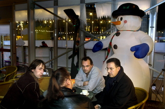 2005-Herbert Raat, Frans Stuy, Jeroen van Berkel en Ahmed Aboutaleb