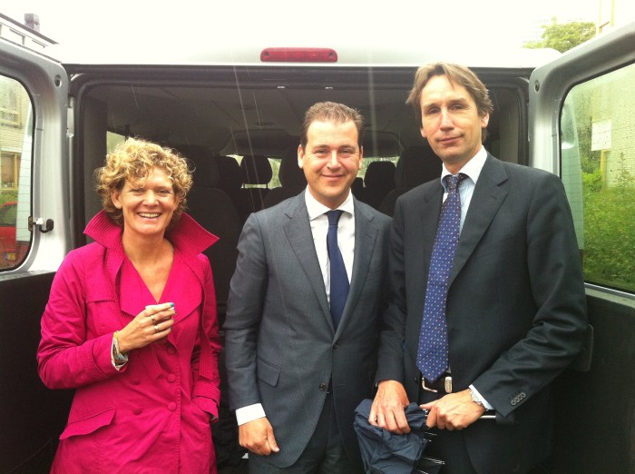 Julia Wouters Lodewijk Asscher Herbert Raat