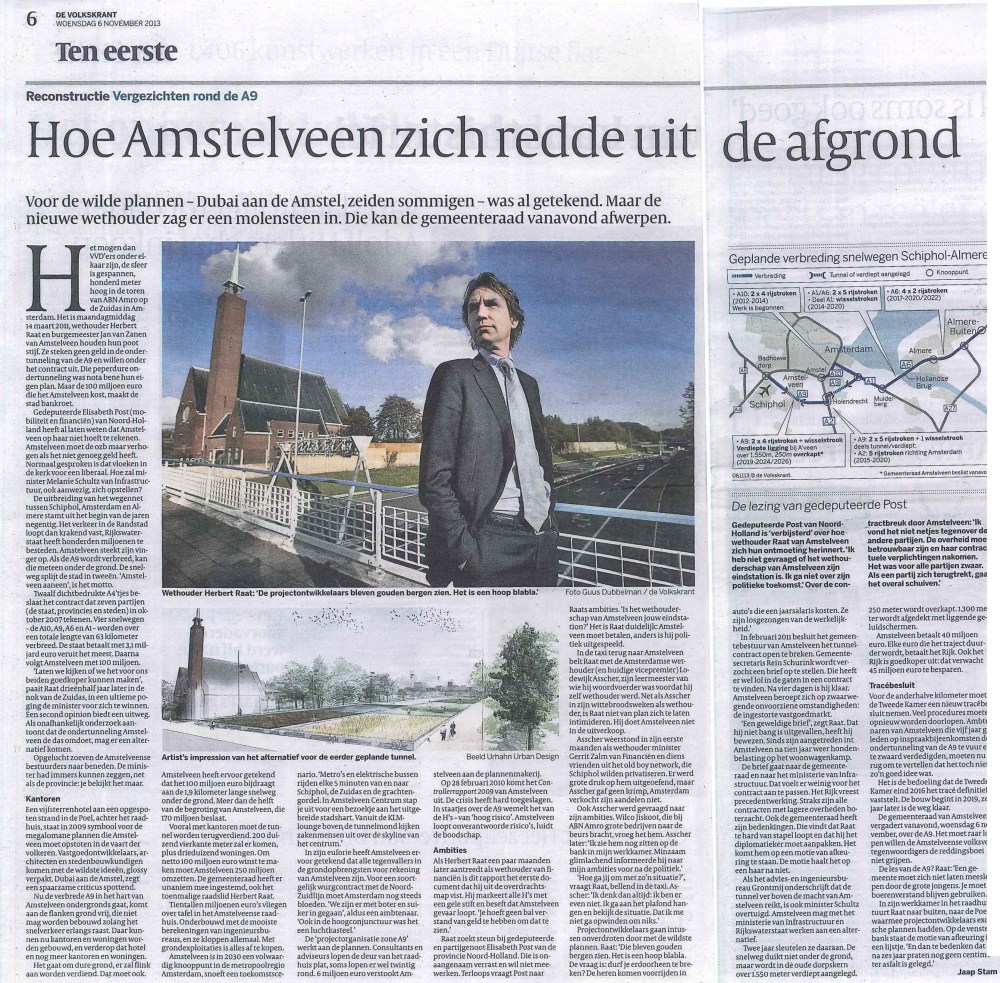 2013-Volkskrant A9 amstelveen