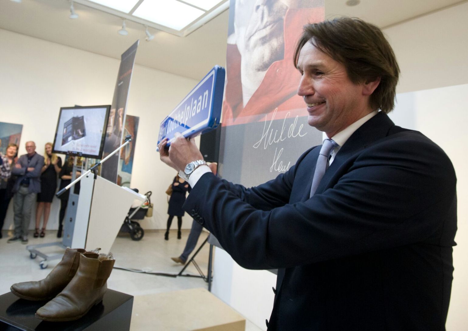 2016-Herbert Raat bord voor Henk Godthelp